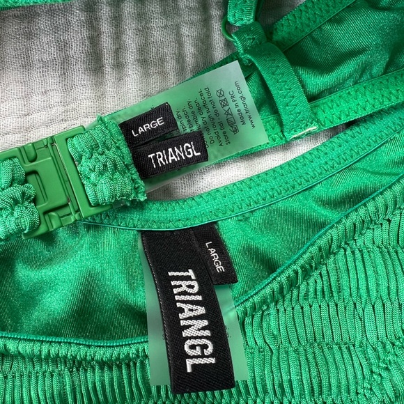 Triangl Emerald Textured Bikini - Picture 4 of 4